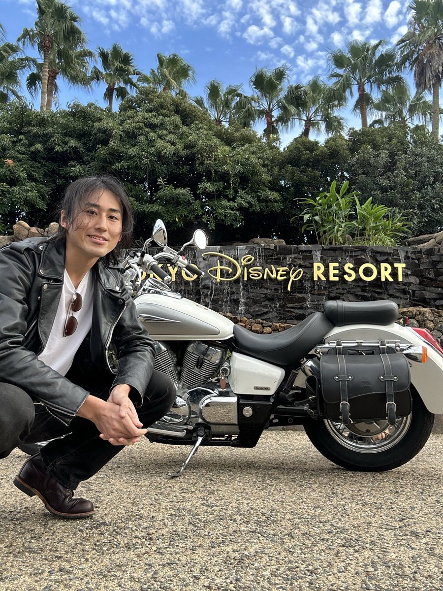 suiseikato's tweet photo. 久しぶりのツーリングということでリハビリがてらディズニー周りを一周してきました。
#バイク https://t.co/OWIANrNJLy