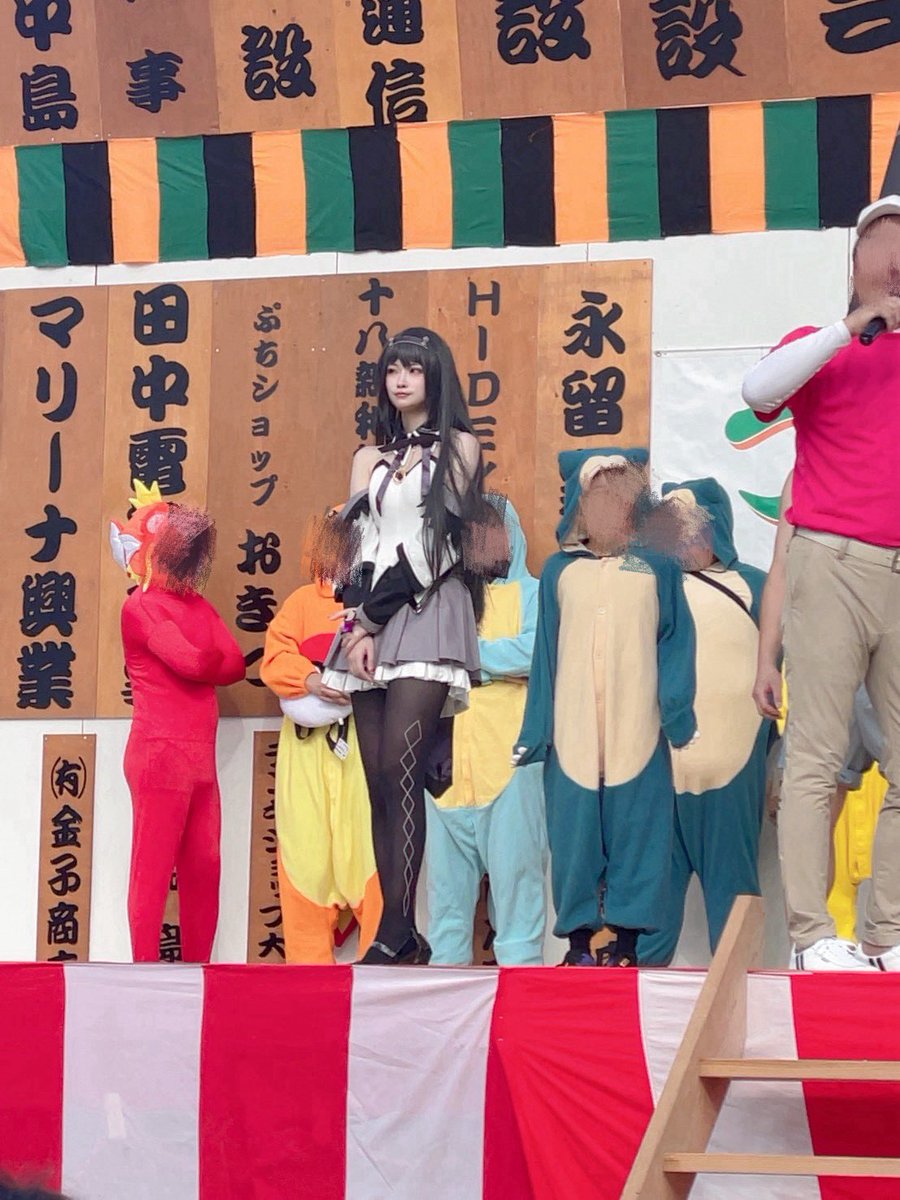 omu_is_raisu's tweet photo. つしまんなか祭のコスプレコンテストでグランプリ取りました〜❣️
内心バクバクだった…🥹
楽しかったです〜🫶対馬最高♡♡ https://t.co/1461sXE6Cs