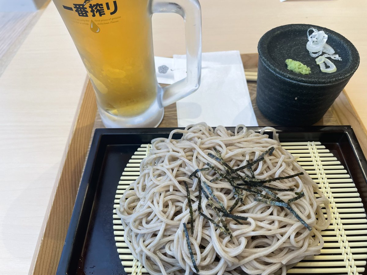 momonga5's tweet photo. ららぽーとでざる蕎麦を頂きます https://t.co/CwC6AYygCK