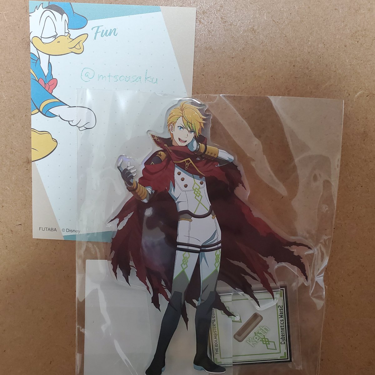 mtsousaku's tweet photo. 【交換】SideM くじ引き堂 サイバネ Cybernetics Wars2  第3弾

譲￤B賞 アクリルスタンド 類
求￤B賞 アクリルスタンド 英雄

郵送、都内手渡し希望です。
ピンポイントでの交換希望のため難しいかと思いますが、
検索からでもお気軽にお声掛けください。 https://t.co/lbY27bWr5T
