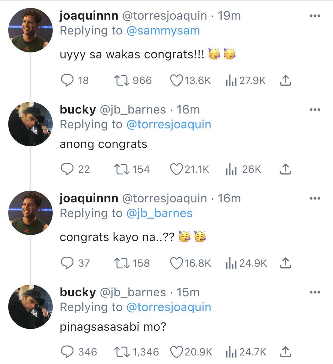 noqhxa's tweet photo. #sambucky kala ng lahat magjowa sila pero magkumpare lang tlga yan https://t.co/2YyC6TcbhQ