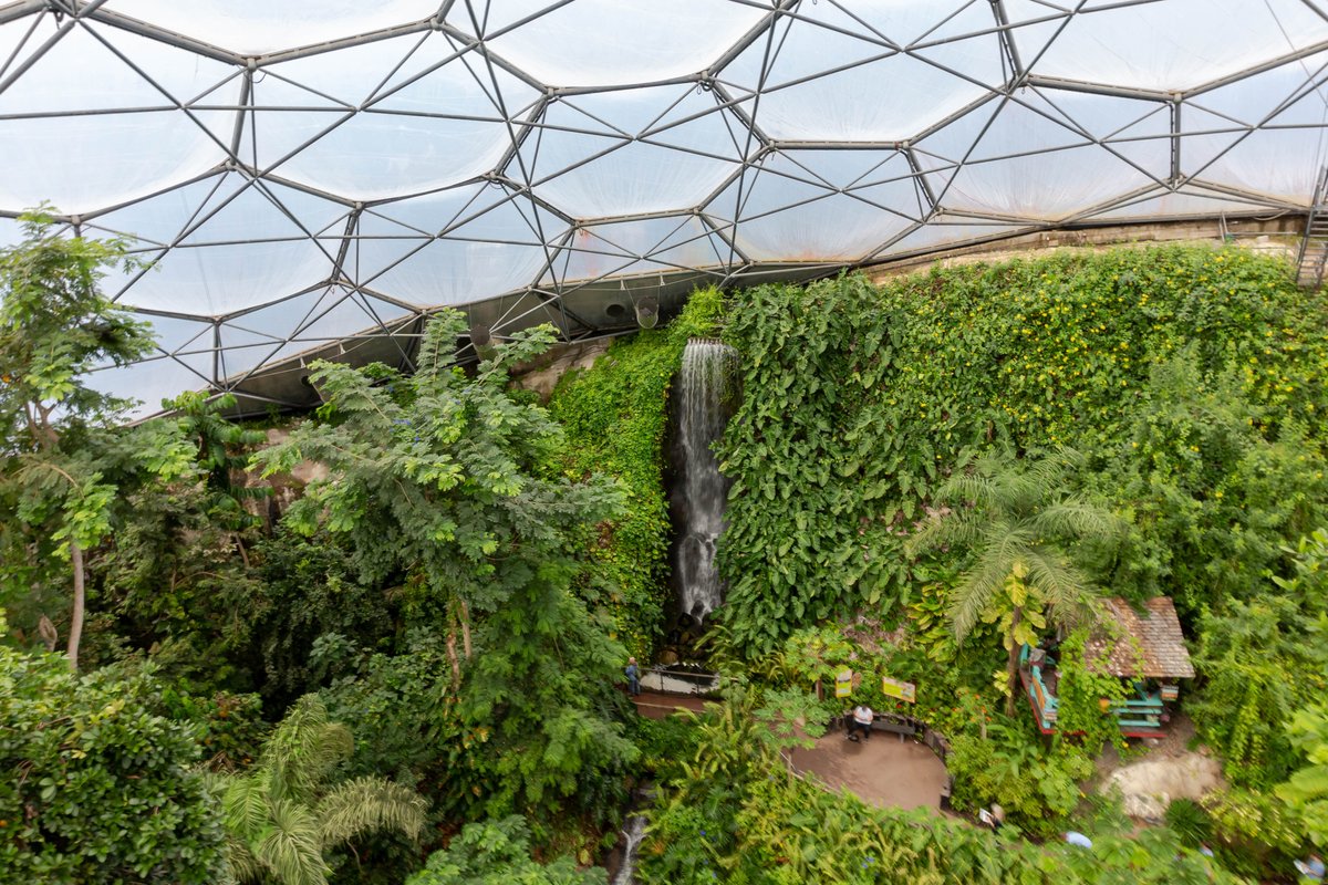 lornna_dickson's tweet photo. The Eden Project Cornwall Fabulous place, The Rainforest Biome was fantastic! As well as the Mediterranean Biome, the grounds and educational centre make a really great day out! π#edenproject #biomes #cornwall https://t.co/9zPjnVhkZN
