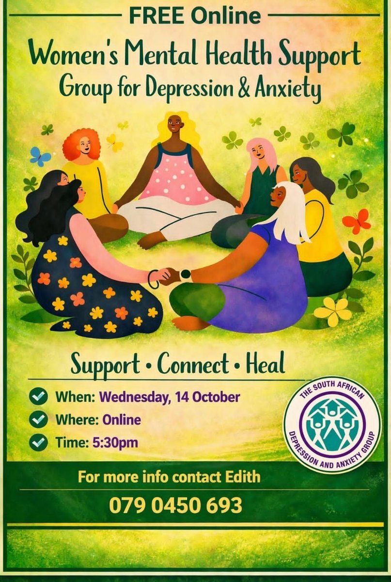 TheSADAG's tweet photo. Every Mental Health journey is different. Sometimes, having a place to talk, learn and find practical ways to manage everyday challenges can help.
Judith started this Support Group to create a place for women to come together around their Mental Health experiences. ⬇️ https://t.co/IlDhBoqcjE