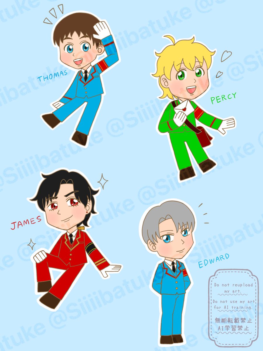 Siiiibatuke's tweet photo. #しばづけ宅のぎかんしゃ達
#擬人化きかんしゃ
#tttehumanized
今日は天使の日👼🏻
ということでソド〜島の天使ちゃんことパ〜シ〜ちゃん再掲💕 https://t.co/6v5MgiqCvx