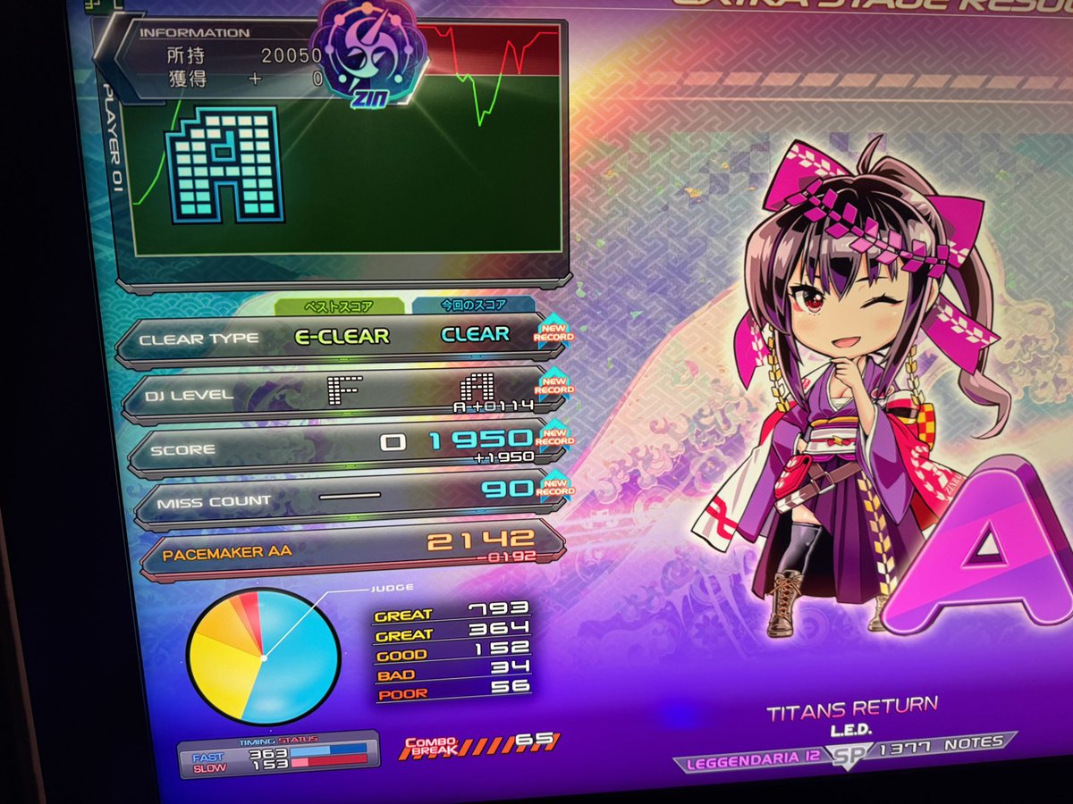 ykch_kkk's tweet photo. ノマゲはついたけどbp90かー https://t.co/h6NnpBjCBY