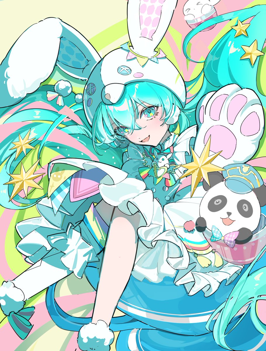 Eliza_YYe's tweet photo. #今月描いた絵を晒そう #初音ミクㅤ https://t.co/Uah8jIU1jh