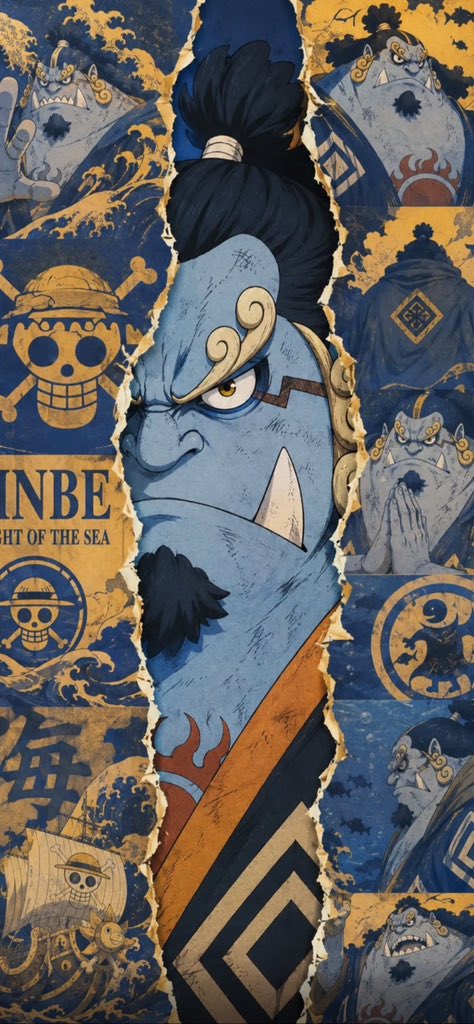 bamidoh's tweet photo. One piece Torn paper manga collage https://t.co/reSPPqstRN