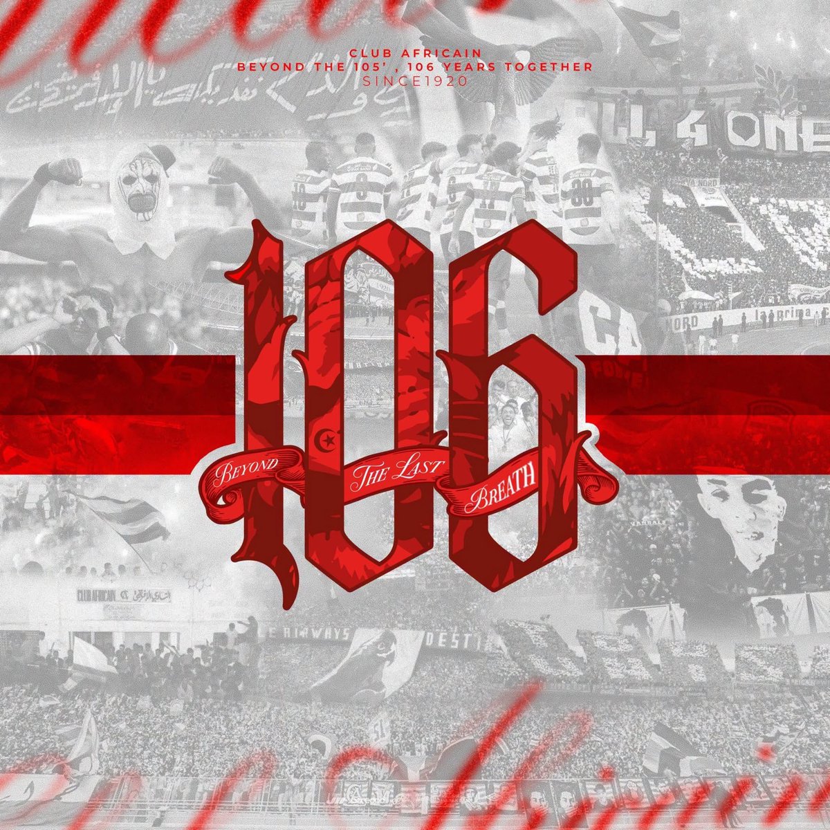 LefrikiTime's tweet photo. 106 ans… ce n’est pas qu’un simple chiffre. 🇦🇹
106 ans… et l’histoire continue de s’écrire.

Le Club Africain… bien plus qu’un simple club.
Le Club Africain… une histoire qui se vit, une gloire qui ne s’arrête jamais.
1920-2026
#ClubAfricain 🇦🇹 #106AnsDeGloire https://t.co/e4GqOb4MvM