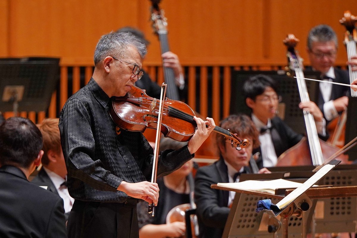 sapporosymphony's tweet photo. 【名曲コンサート】
10/4開催、下野竜也(指揮)、廣狩亮(ヴィオラ)『名曲コンサート～トランスクリプションの魔法』にご来場いただき誠にありがとうございました。#札響
♪アンコール曲：https://t.co/c9RJxveOwD
♪アンケートにご協力をお願いいたします：https://t.co/TCqpAUSscp https://t.co/uD70YIIU9i
