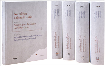 JERiberaC's tweet photo. Després d'anys d'esforç de molts investigadors, publicada la 'Gramàtica del català antic' en @PublicacionsUV, en què he col·laborat amb el capítol 25. Els pronoms febles (II). Les funcions i, en coautoria, amb el capítol 24. Els pronoms febles (I). La forma, la posició i l'ordre. https://t.co/gNuW2Mfth5
