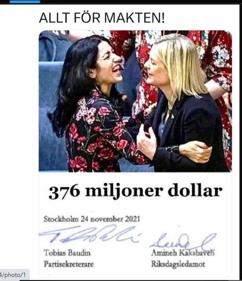 OlovEngqvi71921's tweet photo. För några år sedan räckte det ned att fiska upp en ål vid egen brygga, "glömt" TV licensen, ha en "svart" barnflicka, köpt en Toblerone på "fel" kreditkort så fick du "foten" omg!
Nu kan du misshandla, våldta, mörda, bedrägeri, konka, sälja knark öppet och få en plats i riksdagen https://t.co/s2dhcXomKO
