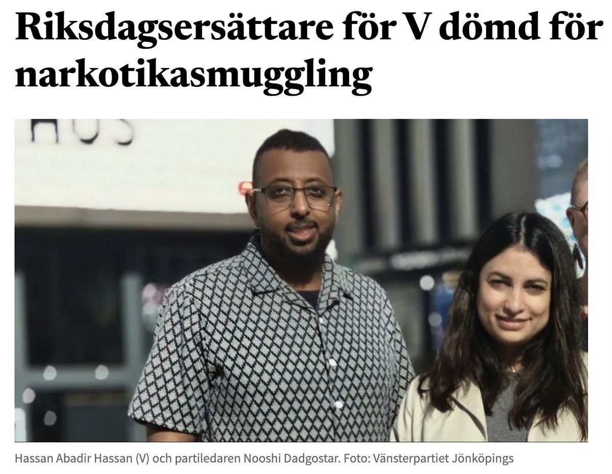 OlovEngqvi71921's tweet photo. För några år sedan räckte det ned att fiska upp en ål vid egen brygga, "glömt" TV licensen, ha en "svart" barnflicka, köpt en Toblerone på "fel" kreditkort så fick du "foten" omg!
Nu kan du misshandla, våldta, mörda, bedrägeri, konka, sälja knark öppet och få en plats i riksdagen https://t.co/s2dhcXomKO