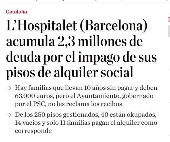 Rittenreloaded's tweet photo. A Olga, que había cotizado toda su vida, no le dieron un piso porque:
a) No le dió la gana al Ayuntamiento.
b)No querían molestar a los okupas de los 40 pisos.
c) No encontraron traductor de árabe para hablar con las 200 familias que llevan años sin pagar. https://t.co/RTm3mWvhpo