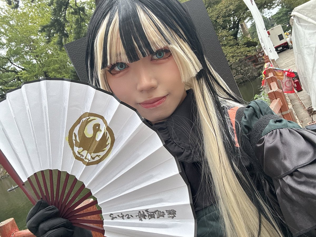 A3poifull's tweet photo. ＃小倉百鬼夜行 #Connect小倉城
#Connectリバ
 
りだつ〜
交流できて楽しかったし、沢山撮影して頂いたので写真とても楽しみ😌
撮影して頂いた方、交流してくれた方ありがとうございました！

最後は自作した扇子を添えて📸 https://t.co/AVlDgDp8rO