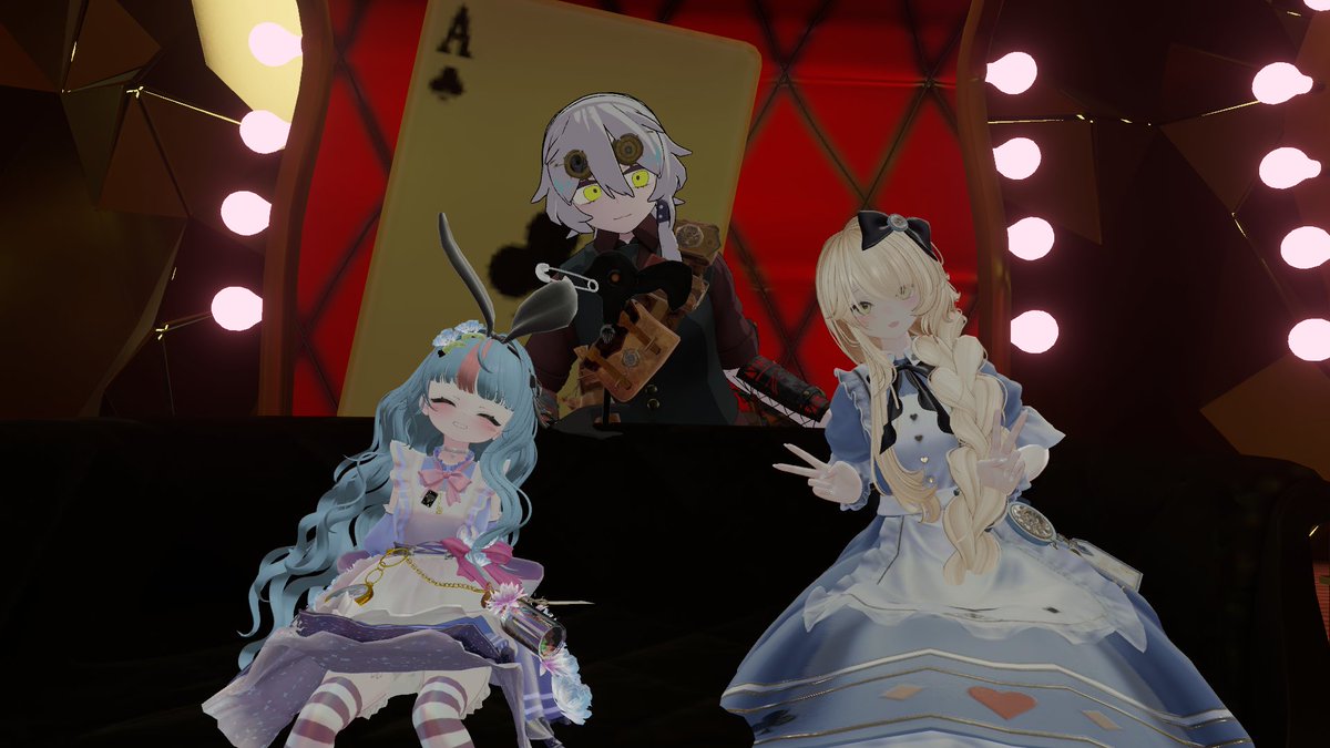 Arte_Nill's tweet photo. 名が独り歩きして本人の知らぬ場所で知られているとはなかなかにむず痒いものであるな。それが「自分がこう思われたいと思うもの」であればいいが、如何せんそうでなかったときの驚きといったら！
もっと喜劇を！狂喜を！私を私足らしめるものを周知させねば！
――ファルスメーカー
#VRCマッドパーティ https://t.co/N1NyhxsZrt