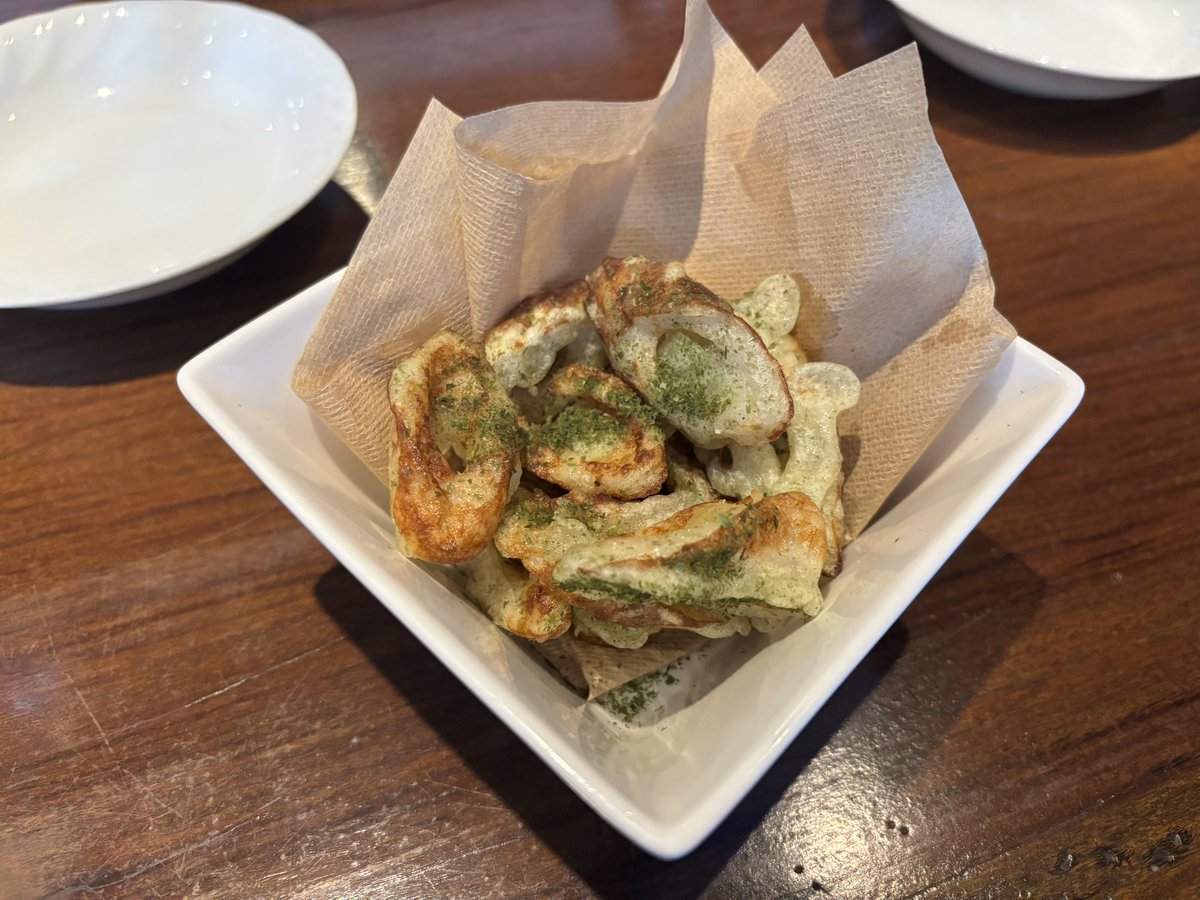 ZOKUBUTSU__'s tweet photo. 茅ヶ崎元町 すずき家の食卓
ちくわの磯辺揚げと豚バラ生姜焼きとハンバーグ
美味しかった https://t.co/WpOCbCr8vH