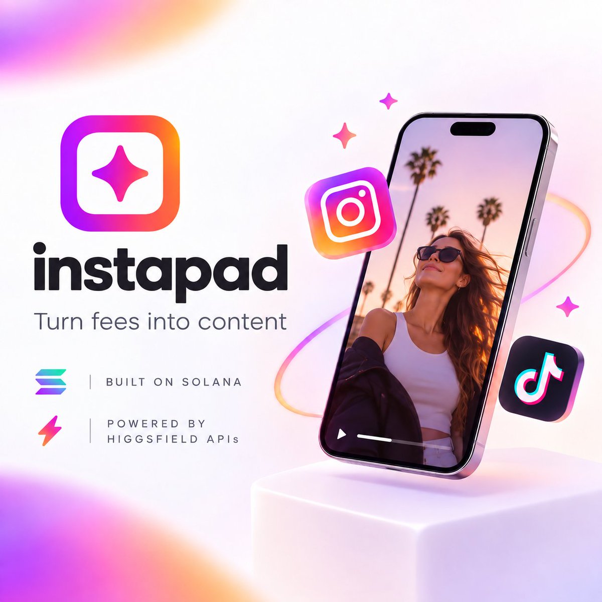 instapadfun's tweet photo. $INSTAPAD

GJP5qJm8wQ2TFFmFRBFrhpR924v5hh4ELdUMAUUvpump

Launch tokens that automatically fund AI video generation! Go a step further and you can even automatically pos them to Instagram and Tiktok! 

Frontend live now. Launches coming soon.

https://t.co/WFsMGHMqap https://t.co/PJFixxyJKF