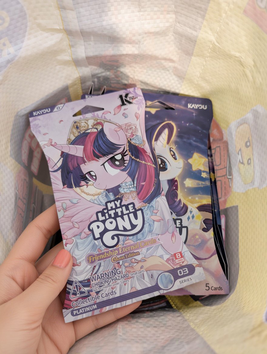 Peppichu_'s tweet photo. Psst...
A 14H, on s'ouvre une vingtaine de cartes MLP 👀
Ah, et puis à 16H, il y aura une annonce...
Khikhikhikhi... https://t.co/rGFA8F01VO