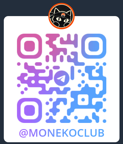 MonekoCards's tweet photo. The cat’s out. The club’s open. 🟠🐾

Step into Moneko Club | モネコ
🎴 Show off your favourite cards
🎮 Meet the crew
🐈 Bring your best cat memes
Play loud. Live private.
Scan the QR or join below 👇
https://t.co/77UYQhn5oX
solana:82CfUnavgMwUzY1UkUnWpqKMRPqoBuSb15VnEjn1yx9a https://t.co/PED7PUMZV9