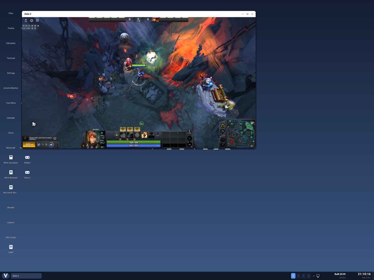 v_language's tweet photo. Vinix, a new OS/kernel written from scratch, now runs Dota 2, a 60 GB game!

https://t.co/jdpbhdeFak https://t.co/vyzPeOxqHg