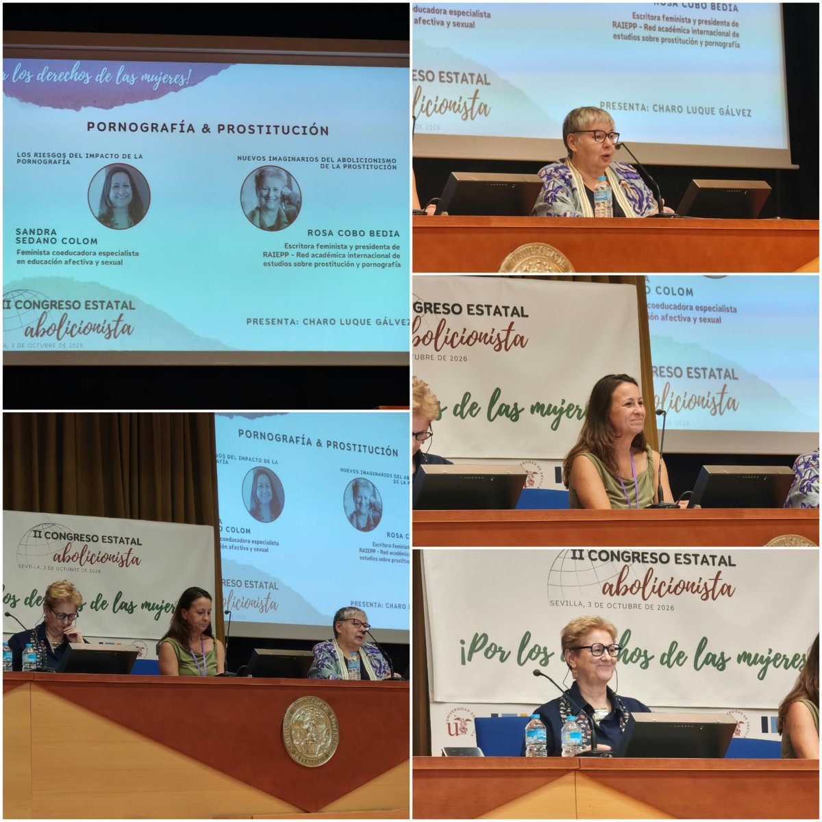 Rapiegas's tweet photo. Increíble todo el aprendizaje motivación y amigas que nos llevamos del II Congreso  Estatal  Abolicionista 
#ElConsentimientoNoSeCompra 

@Abolicion_Prost https://t.co/BZqp4zQVZZ