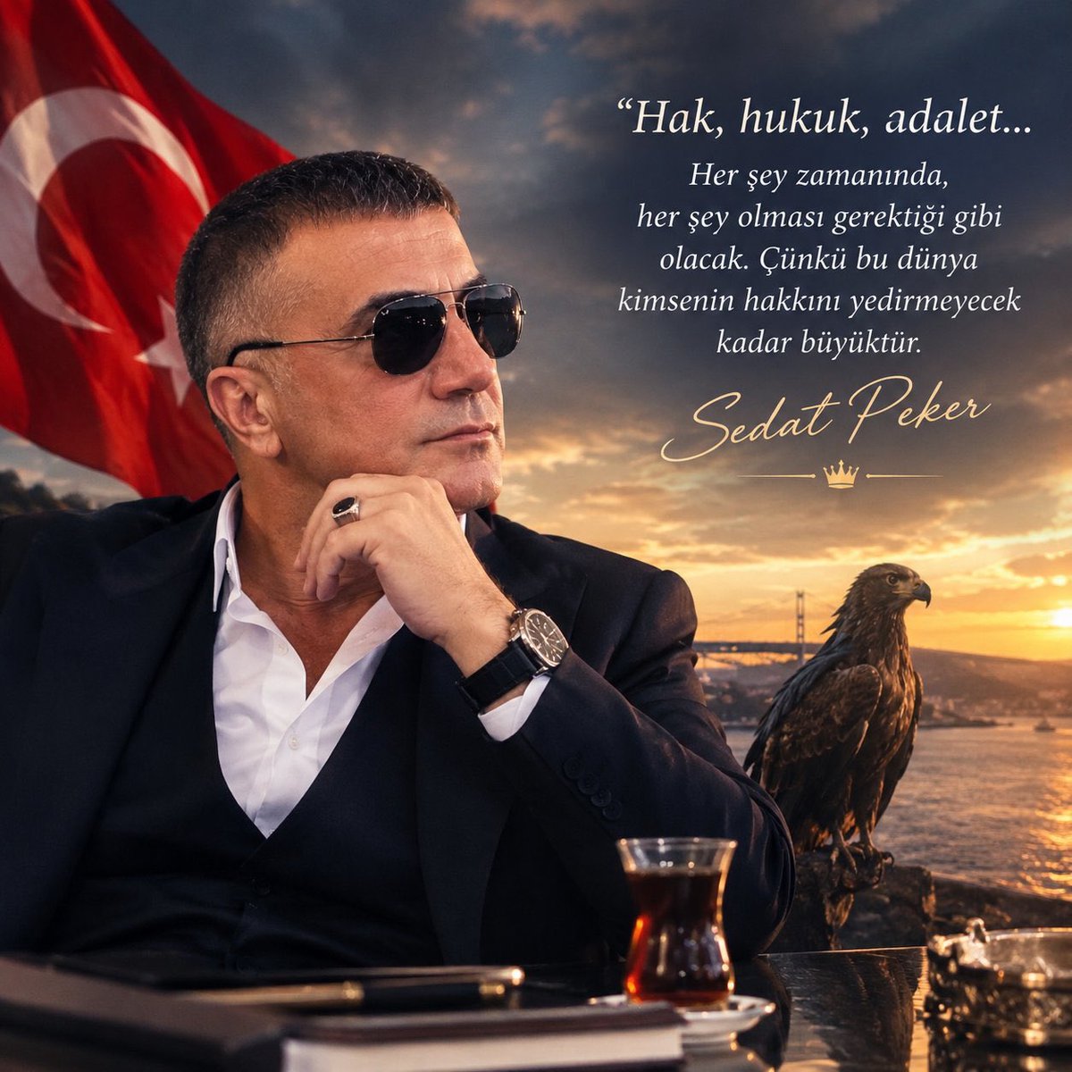 kdktyson's tweet photo. Kadıköy’de babalar oğullarına sadece      adam olun demezler.
Reis Sedat Peker gibi olun sözünüzün eri, duruşunuzun sahibi olun derler.

Yıllar geçtikçe bu sözün derinliğini anladım. 
Bize yıllarca yanlış anlatıldığını düşünüyorum.
Mafya dedikleri Reis  Sedat Peker ‘in , aslında mafyaya karşı savaşan gerçek bir kahraman olduğunu gördüm.