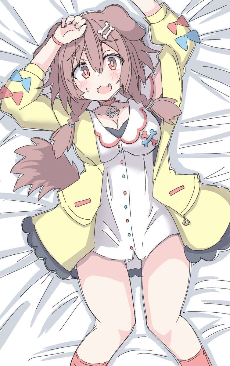 amasiropeko's tweet photo. #できたてころね 
🐶🛏️ https://t.co/YdqEoNlO63