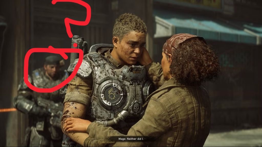 Pirat_Nation's tweet photo. They advertised Gears of War: E-Day as a game centered on Marcus and Dom, but players now ask why Mags Carter seems to be the main character.

Steam reviewers call it a “bait and switch.” Mags constantly overshadows Marcus and Dom, even saving them, while they are pushed into the background and she remains the star.

It was to bait people into buying it. They know they can’t sell a Gears game based on women, but still want one, so they kept her out of all promotional material.