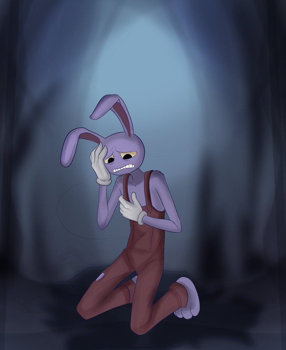 MissyMille37524's tweet photo. The spotlight on his own terms: painful and inevitable. Final project is up.

#tadc #TADC #tadcjax #tadc_fanart #jax #commissionwork #commissionopen https://t.co/Y6O69hksBM