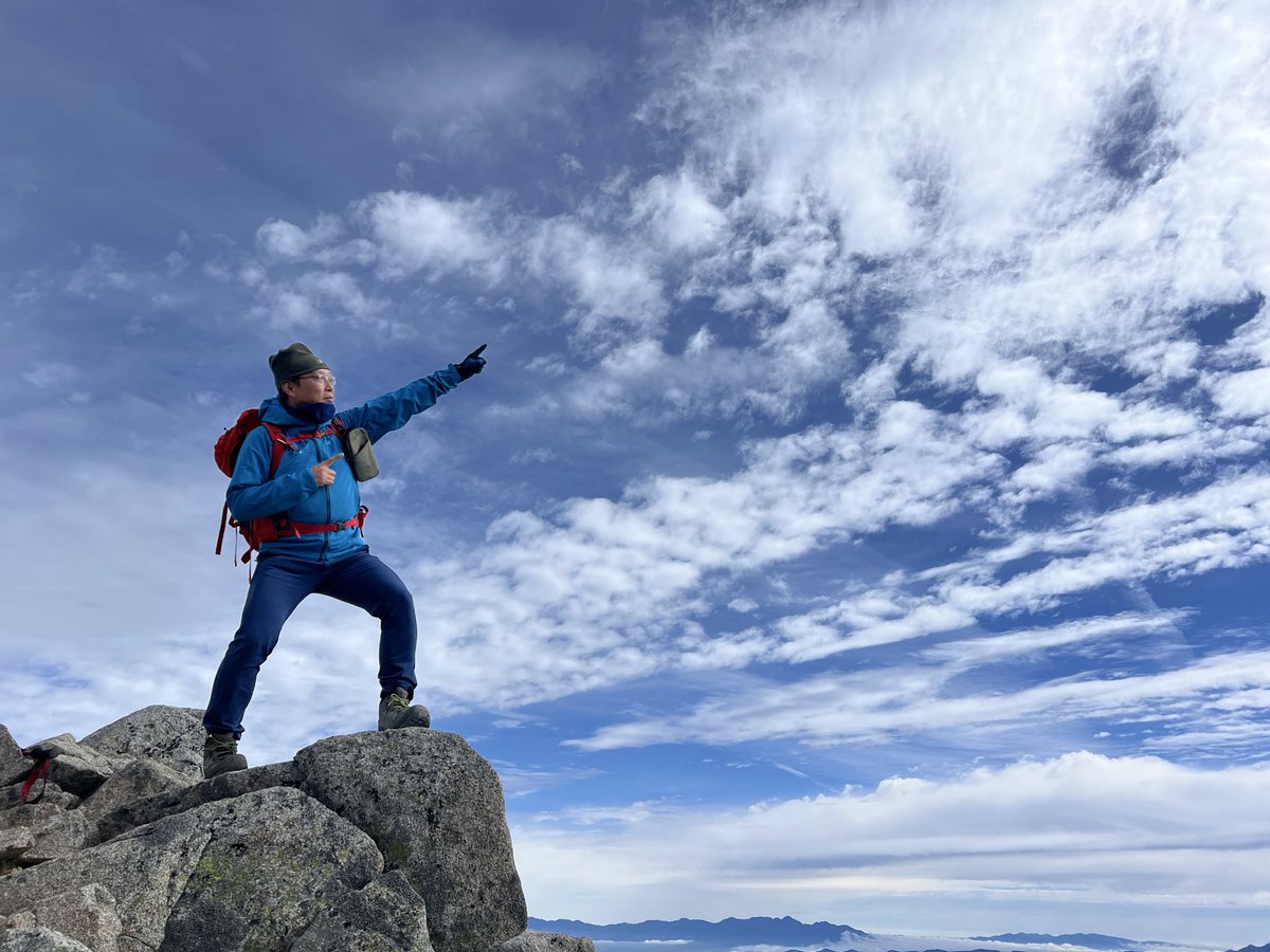 AtDragonmaru's tweet photo. @run_udon やっぱり寒かったよ⛰️ https://t.co/VBYbs9QwMs