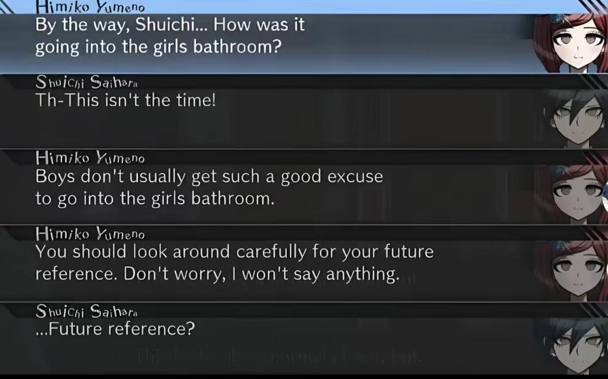 SimonsDearest's tweet photo. Does Shuichi have something to tell us https://t.co/RYYpfSCTBr