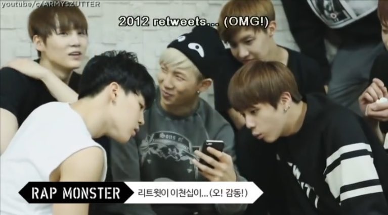 fkubluehouse's tweet photo. bringing back bts’ reaction when they got more than 2012 retweets for a post and said “we won’t let you down” 😭😭😭 https://t.co/KalXpGIia9