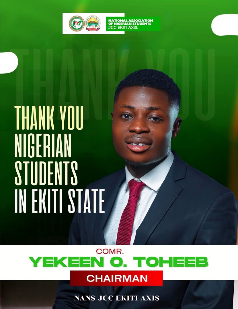 Egalitarianoff1's tweet photo. Thank you, Nigeria Students in Ekiti State. https://t.co/BLIGRTso64