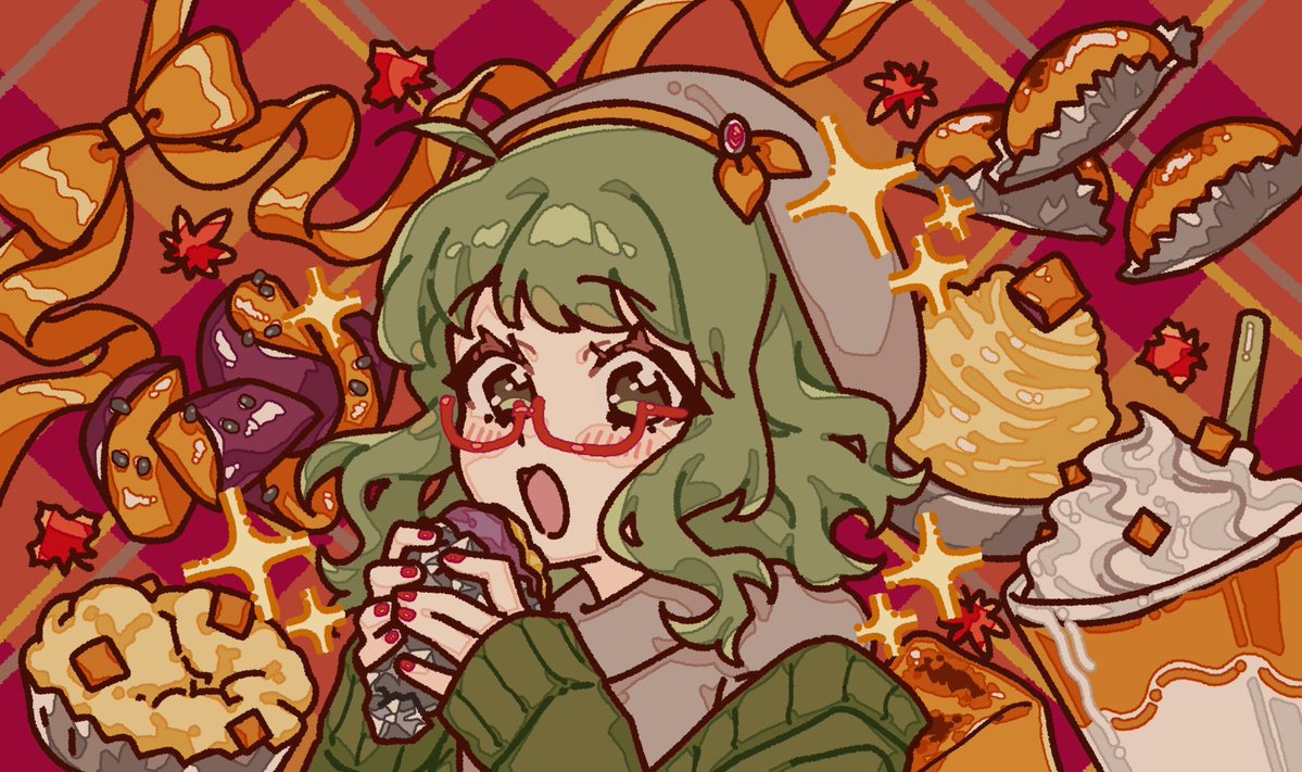 hinajikinami's tweet photo. おいもパーティ！
#GUMI2027カレンダー #GUMI https://t.co/dkAJSrBEQ5