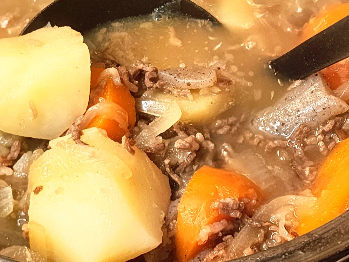 kyosakura0820's tweet photo. ほくっ　と
たけてきました🧡

合びき肉じゃが🥔🥕

銀閣寺大西さんの　ええ合びきつこて🌸 https://t.co/uoTrOqJnxq