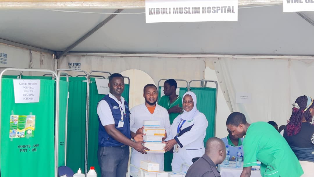 rcuptownkampala's tweet photo. The Health Camp continues and today is the 3rd day
We received diagnostics from our partners.
They donated HIV testing Kits and Sickle cell screening tests.
Thank you @Microhaem Scientifics for the support during this 10days health Camp.
We're still at @newsUMA Trade fair grounds for the 32nd international Trade Fair till the 11th of October 2026
Invite your family and friends.
Each one, Bring One. Be One 🫱🏿🫲🏼
#RotaryEyamba
#theUptownLife