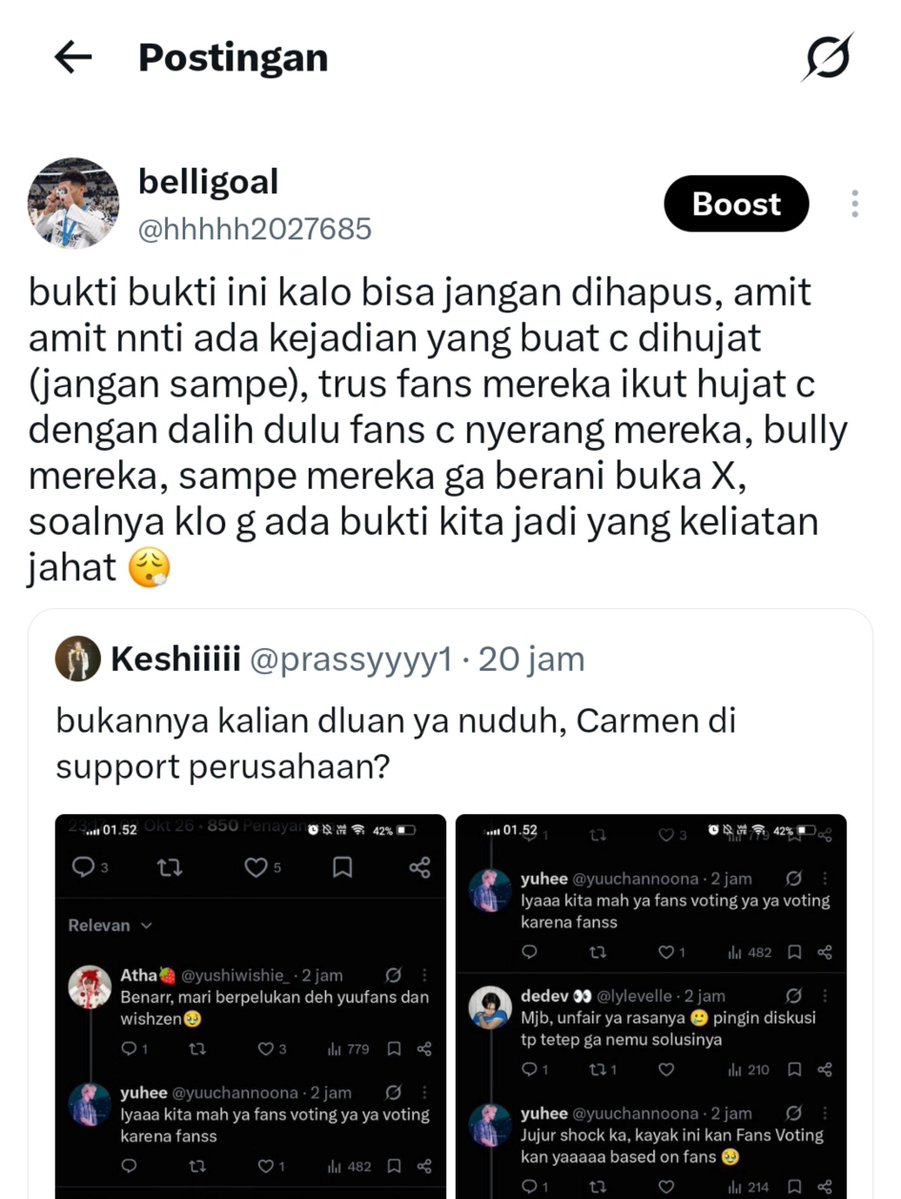 hhhhh2027685's tweet photo. ini konteks, jaga jaga ada yang playing victim, kita bakal keliatan jahat padahal cuma ngebales omongan mereka 🤣 https://t.co/ZYH79VIqLq