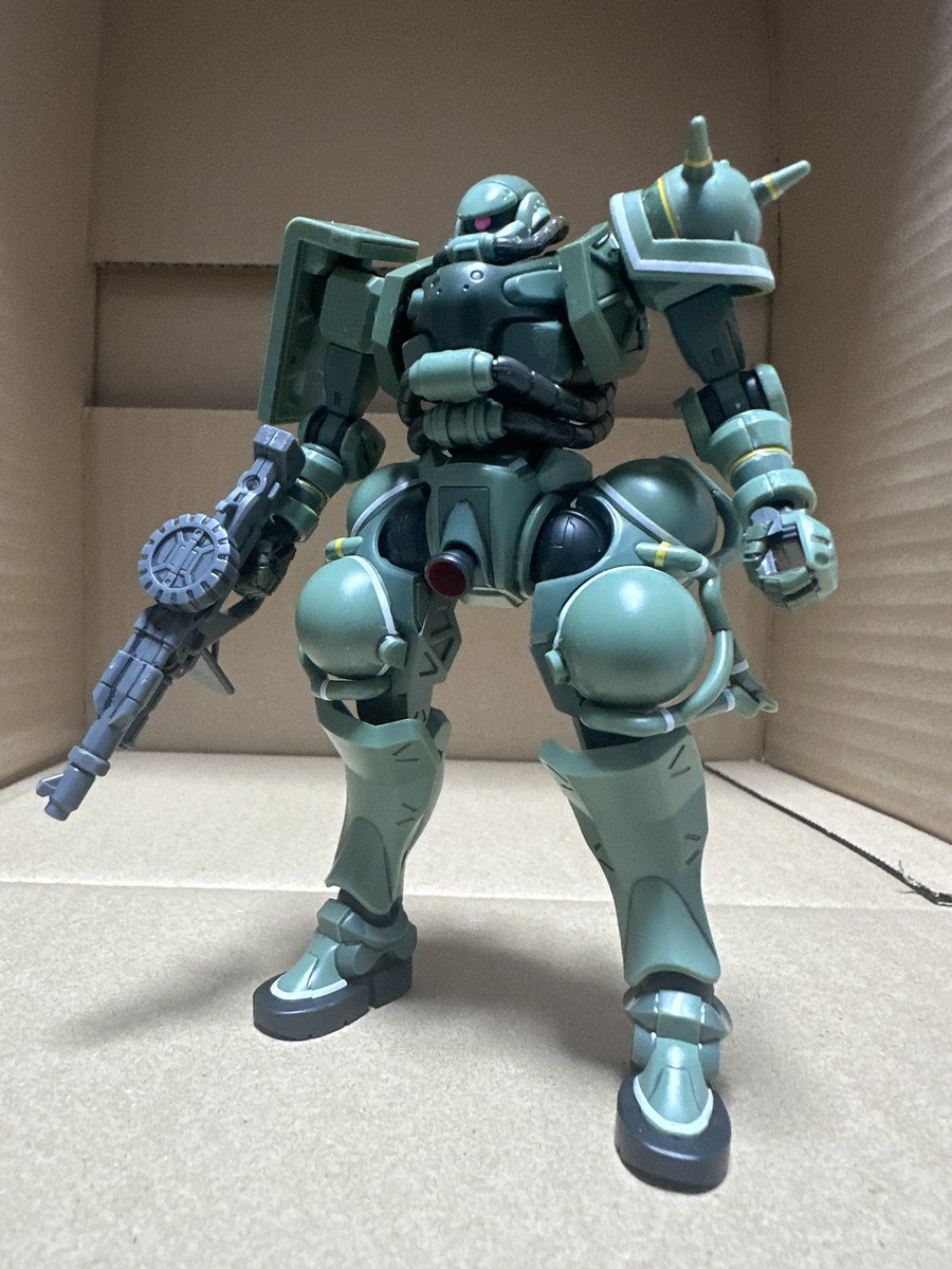 spacesonic13's tweet photo. ザク(GQ)完成
#ガンプラ https://t.co/hnTbyPoYGC