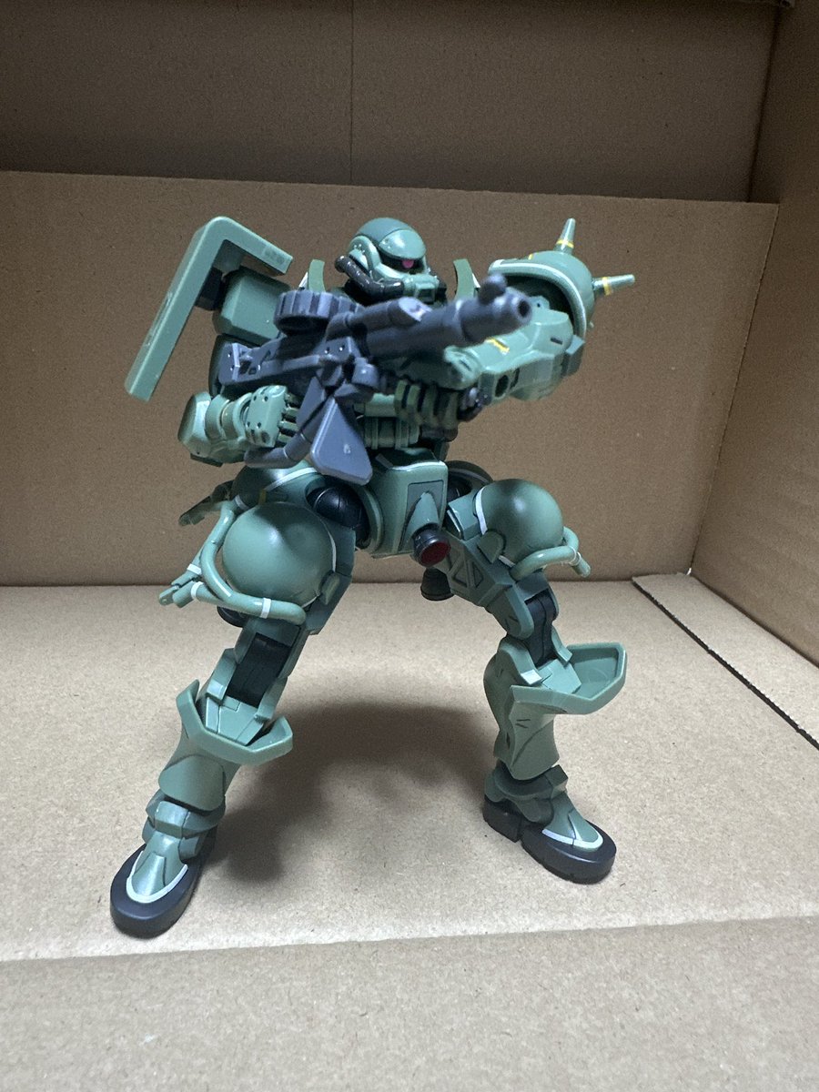 spacesonic13's tweet photo. ザク(GQ)完成
#ガンプラ https://t.co/hnTbyPoYGC