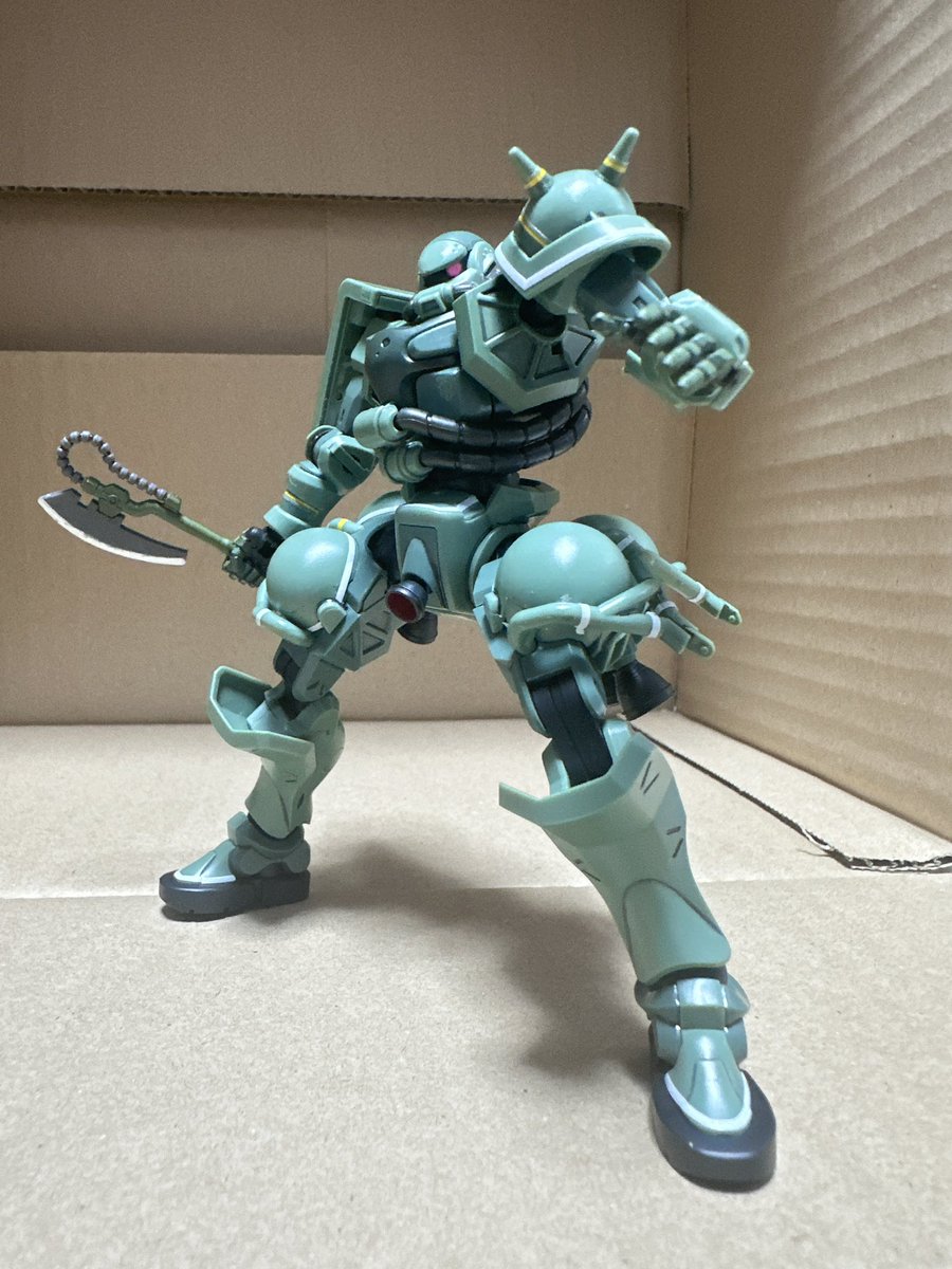spacesonic13's tweet photo. ザク(GQ)完成
#ガンプラ https://t.co/hnTbyPoYGC