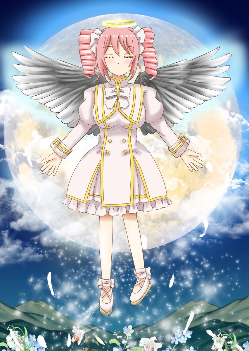 dollsaki_mayuka's tweet photo. #天使の日 #邪神ちゃんドロップキック #イラスト #イラスト好きさんとつながりたい #絵柄が好みって人にフォローされたい #三国無双 
今日は天使の日なので、過去に投稿しました邪神ちゃんドロップキックの天使のぺこら、ぴの、ぽぽろんのイラストを再投稿。
一枚目は、三国無双originsから。 https://t.co/yl6et8fx7D