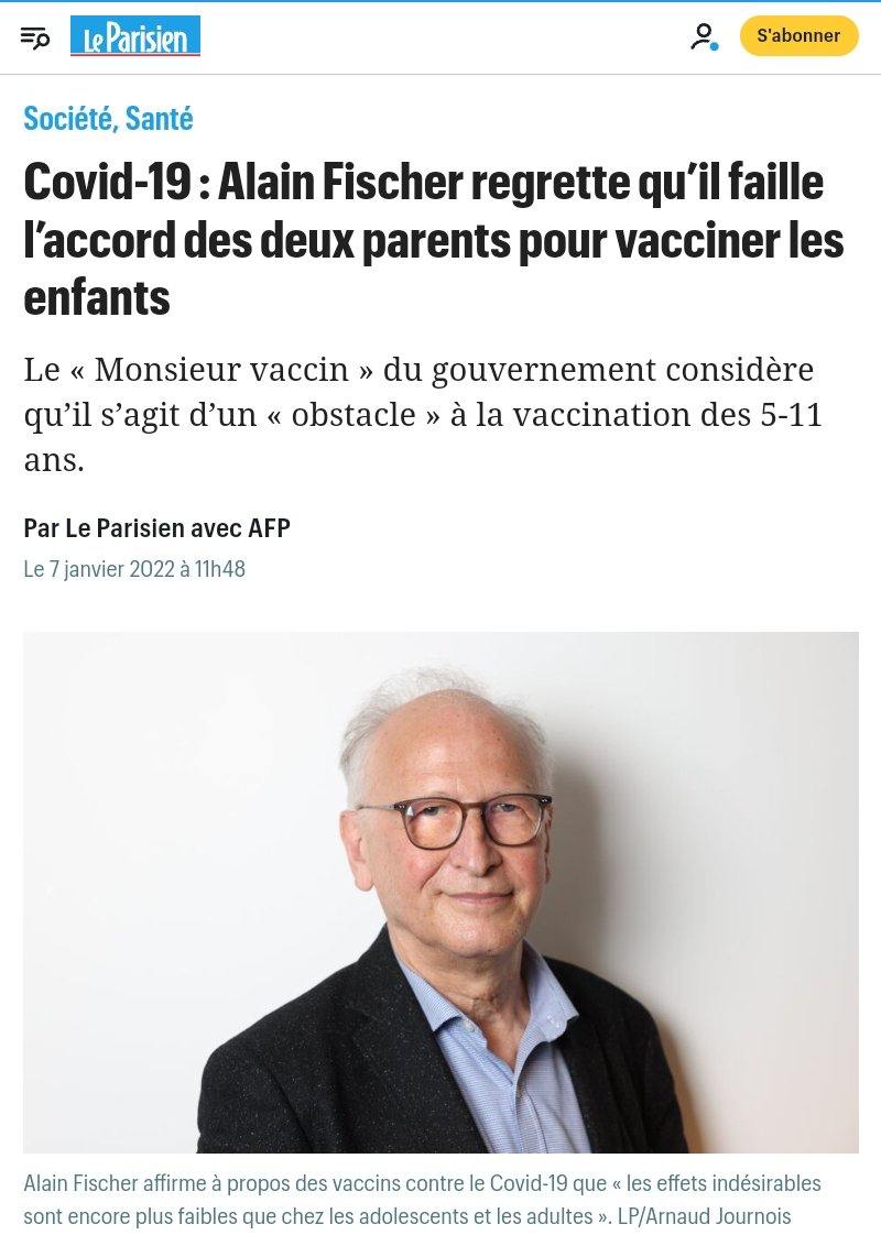 NiONiPardon's tweet photo. 01/2022 Alain Fischer, président du Conseil d’orientation de la stratégie vaccinale : « Je pense que c’est un peu malheureux, c’est un obstacle qui dramatise un peu cette notion de vaccination. »

https://t.co/UHEpUY6UIM https://t.co/zgoGugSi3h