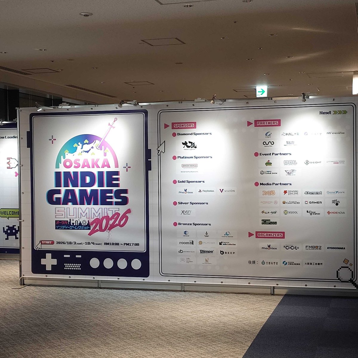 Crafts_Meister's tweet photo. オーサカインディーゲームサミット2026、ありがとうございました!
ゲーム展示、そして初のイベントグッズ販売とたくさんの方にご来場いただき、大変嬉しい2日間でした。
また次のイベント、次の機会にお会いできるのを楽しみにしております🙇
#BLOKESonBLOCKS #ブロークスオンブロックス #SLAPPY #スラッピー #OIGS2026 #ありがとうございました
