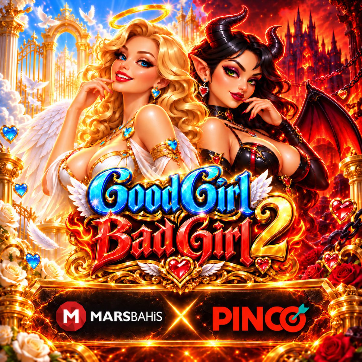 Marsbahis_trk's tweet photo. Melek mi, şeytan mı? Good Girl Bad Girl 2’de iki farklı dünyanın cazibesi tek oyunda birleşiyor. Işık, ateş ve gösterişli atmosfer şimdi Marsbahis × Pinco iş birliğiyle daha da dikkat çekici ❤️‍🔥✨

#marsbahis #kumarhane #güncelgiriş 

https://t.co/yPpnKozSbt https://t.co/ytIOvuMtvd