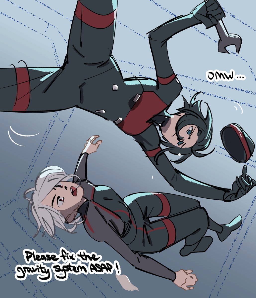 liwykiwi's tweet photo. #signalis 0 gravity https://t.co/8tNLcC4Os7