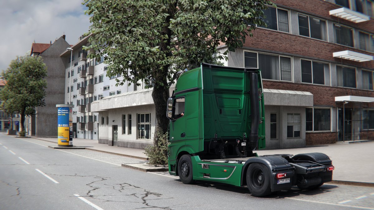 SiCKXMedia's tweet photo. Anyone love this Merc? Still working in 1.61. ๐
#ETS2 #scssoftware #jd6 #reshade #EuroTruckSimulator2 #ets2mods #trucks #trucking #VirtualPhotography #virtualphotographygamers #ets2jp https://t.co/t04Gw303qo