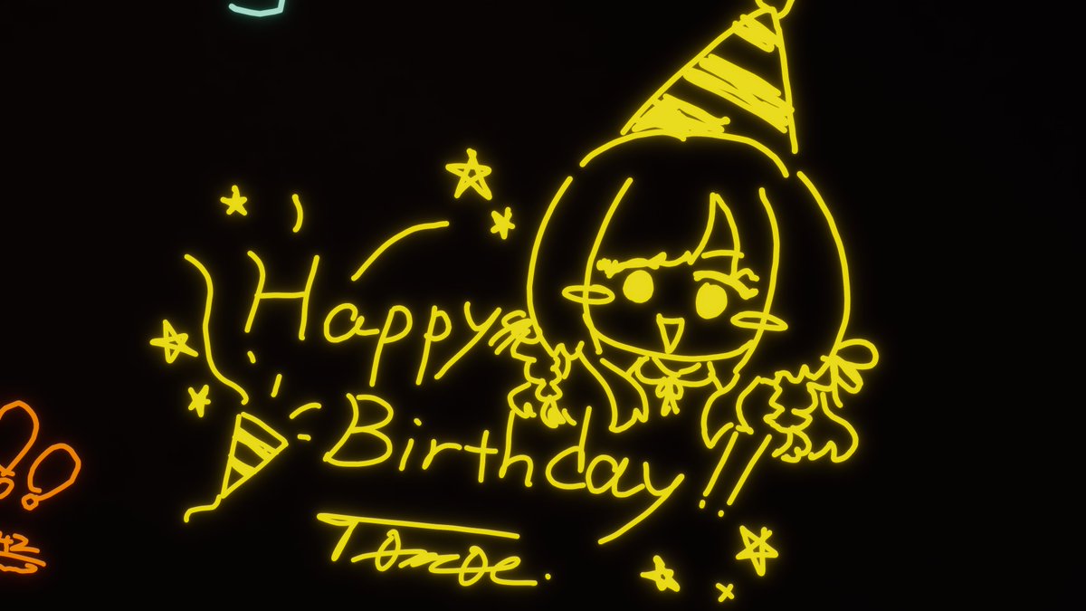 vrc_ayane's tweet photo. 似顔絵描いてくれた人もいてめちゃかわよかったぁぁぁぁ！！ひゃっほー！！！！ https://t.co/hr2ct5QNIM