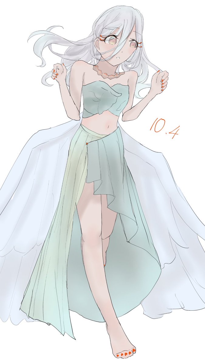 ponsan_0616's tweet photo. 毎日キャラデザ338日目
 #天使の日 https://t.co/HIazQsyH9i