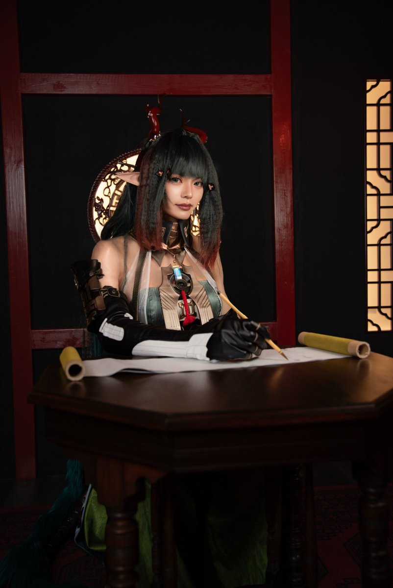 tuku43_AliceIX's tweet photo. 【  Cosplay / コスプレ 】
・アークナイツエンドフィールド

      ゾアン・ファンイ

  #ArknightsEndfield https://t.co/vLL4OuUdab