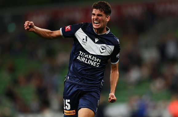 EveryMVFCPlayer's tweet photo. =227. Sebastian ESPOSITO

Defender - 21.04.2005 - AUS

MV Debut:
18/10/2025 (A-League vs. Auckland FC (H), D 0-0)📍AAMI Park, Melbourne

MV Career Span:
2025-26

MV Apps: 24
MV Goals: 2 https://t.co/CfEHxI8dYP